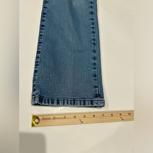 Lauren Ralph Lauren Denim Skinny Jeans Women’s 12 Petite Light Wash Logo Stitch - Picture 8 of 9